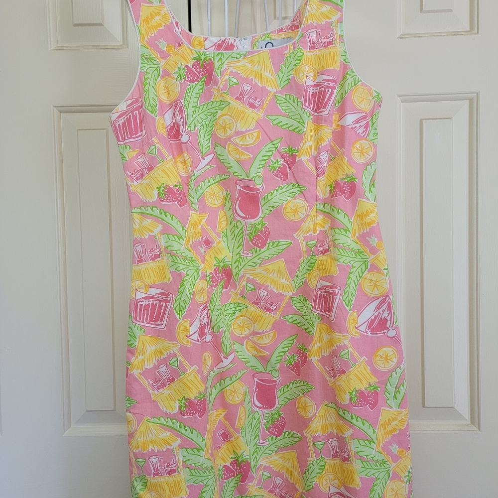 Lily Pulitzer summer cotton dress sz 4